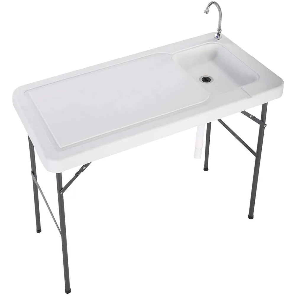 Table Outdoor for Folding Modern Cleaning/Cutting Fish Fillet Portable Home