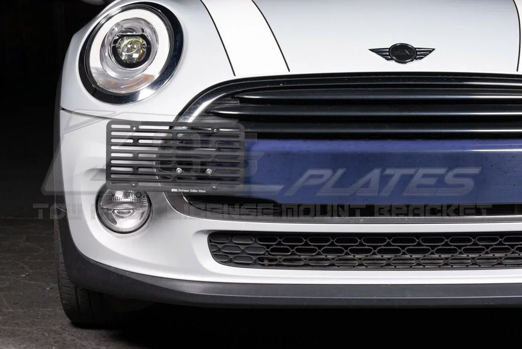 Replacement EOS Relocator Plate Front Plate Online for 2014-Present Version Mini | License Extreme 2 Cooper Bumper Tow Store Mount Tow-119-V2 Hook Bracket