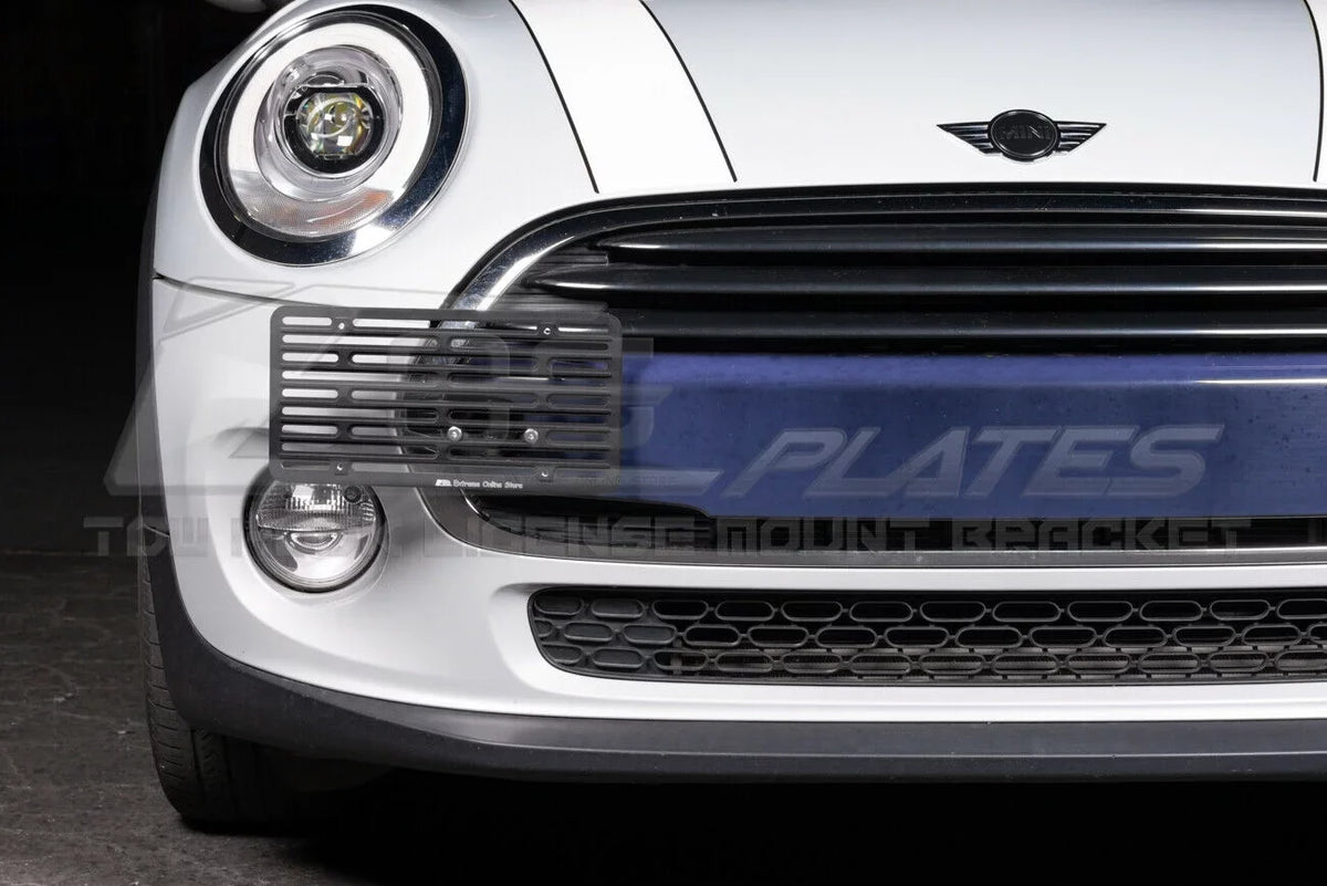 Replacement EOS Relocator Plate Front Plate Online for 2014-Present Version Mini | License Extreme 2 Cooper Bumper Tow Store Mount Tow-119-V2 Hook Bracket
