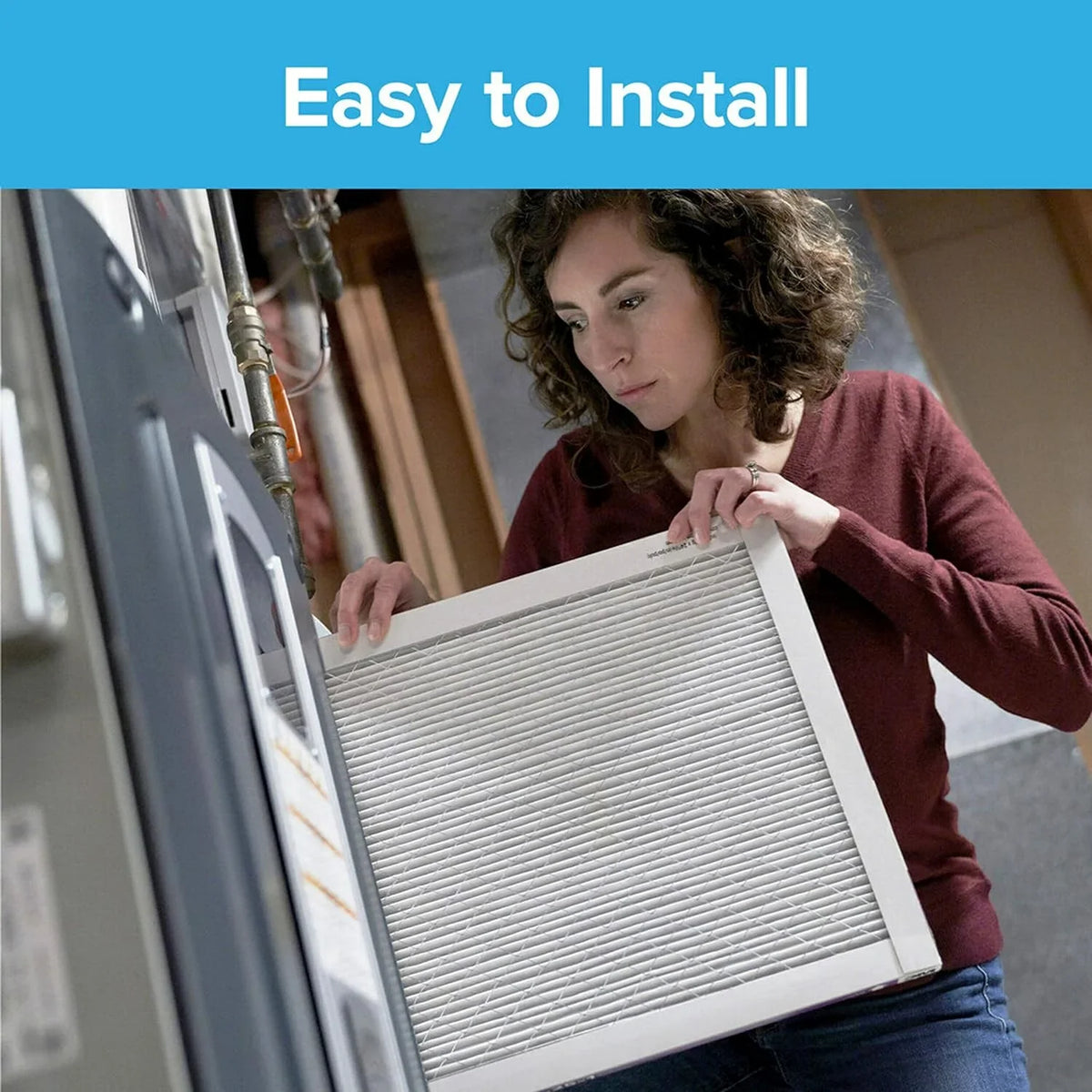 15.81 6-Pack x Filtrete 16x16x1, Furnace Defense, x Allergen Air Filter, MPR (exact 0.81) 1000, Micro dimensions AC 15.81