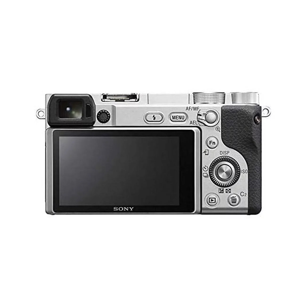 Digital Enabled, - [Body only] - NFC Mirrorless A6400 (Silver) Version Alpha and International Camera Wi-Fi Sony