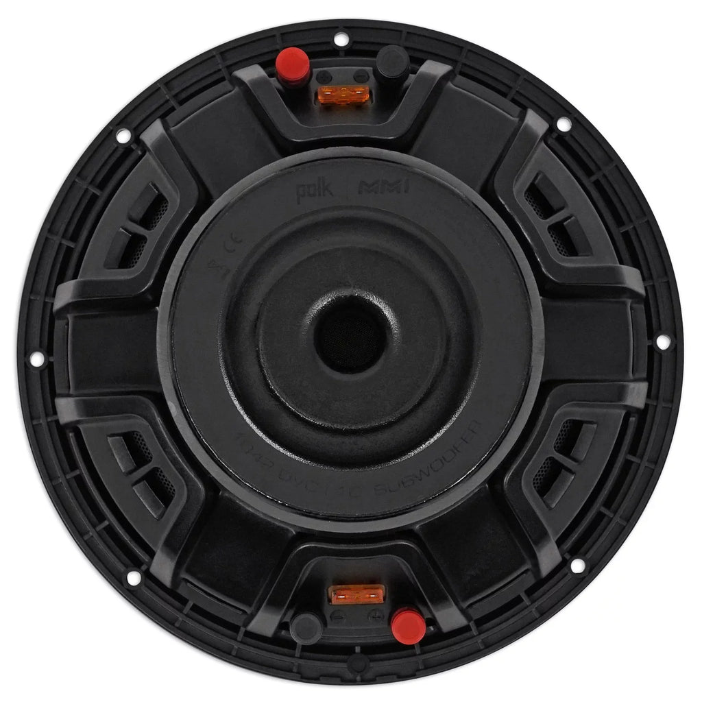 Polk Watt (2) Kit Car 2400 Audio Subwoofers+Mono Amplifier+Amp MM1042DVC 10”