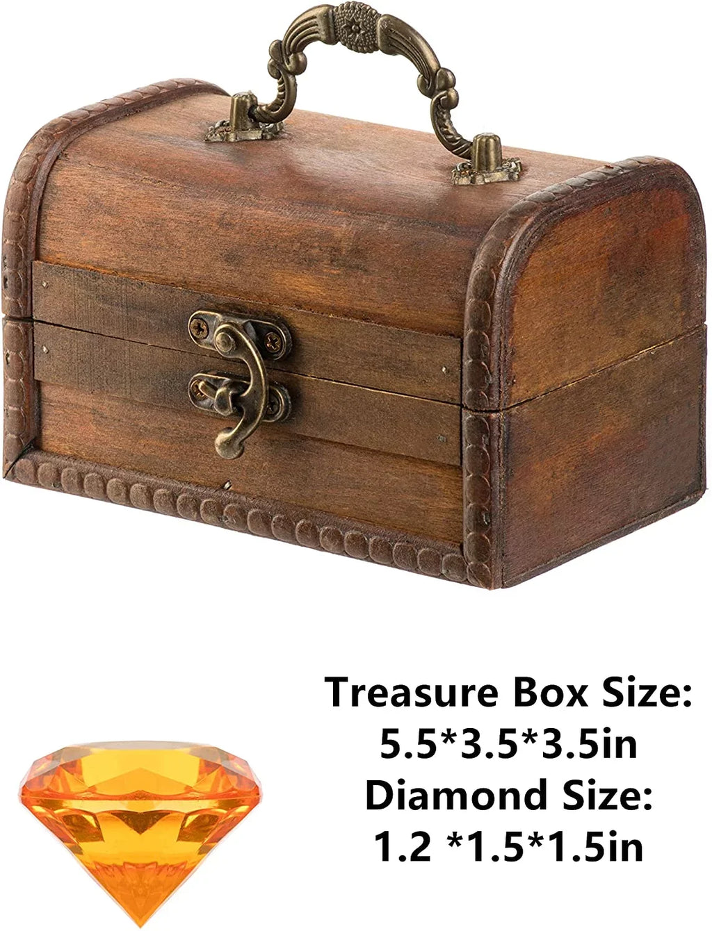 Diving Toy Big Box Big Dive Swimming Underwater Treasure Gem Diamond Colorful Gem PUBGAMER Toy Gift Chest Pirate Throw Toy Diving Pool with Set Set Training 15