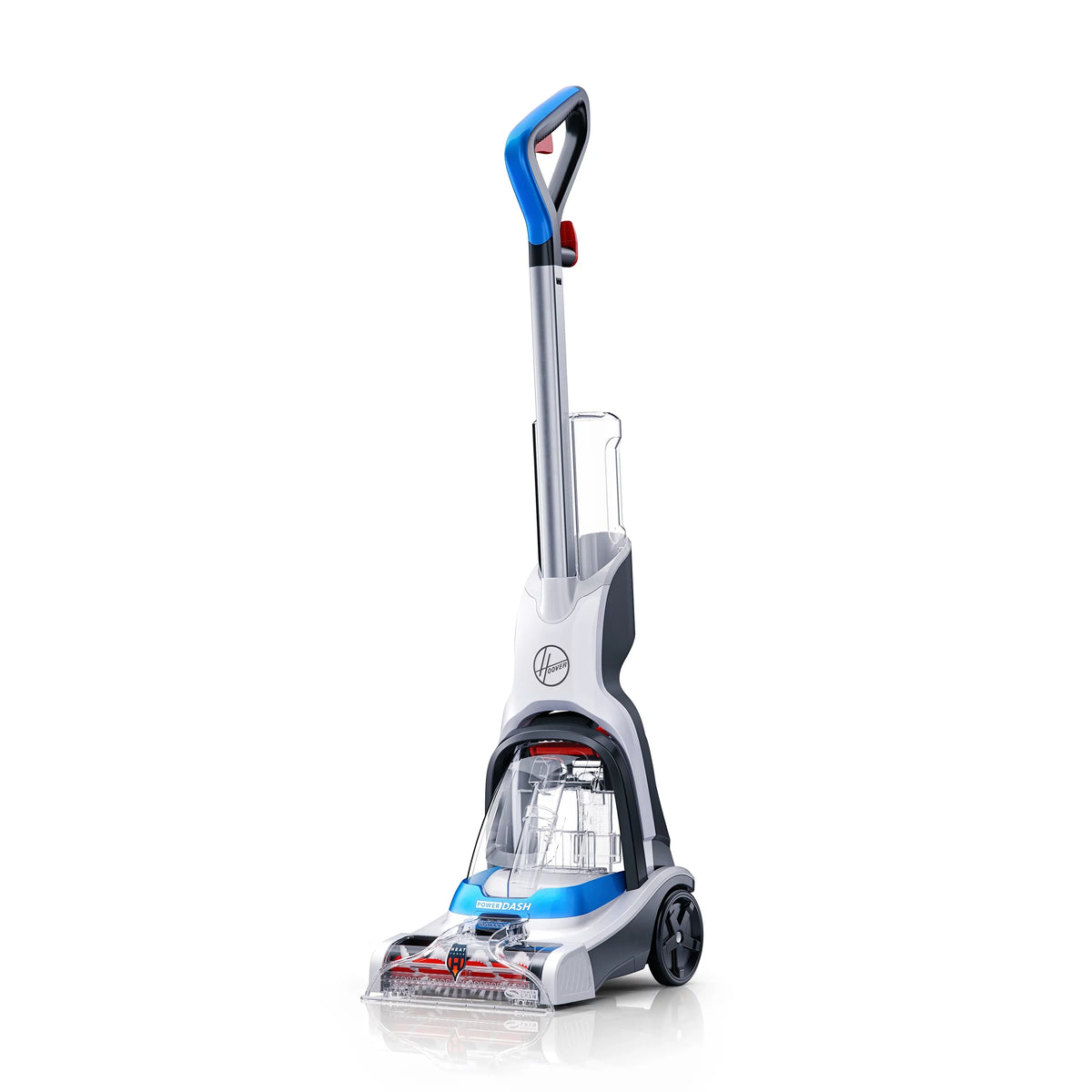 FH50710 PowerDash Brushes Carpet Hoover Antimicrobial with Compact Pet Cleaner Pet
