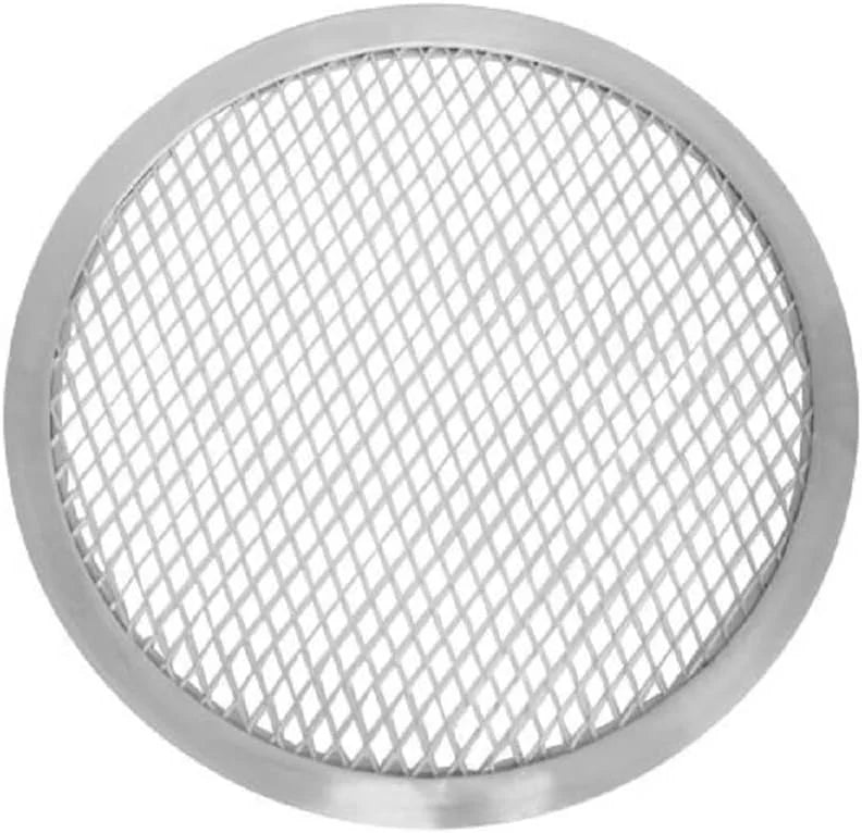 Aluminum Screen & Rim- Tray Baking Screen Round for TrueCraftware- 2 Kitchen Tray of Pizzeria Set Bakeware Restaurants Pan Baking Home Pizza Round Pizza Pizza Seamless 8”