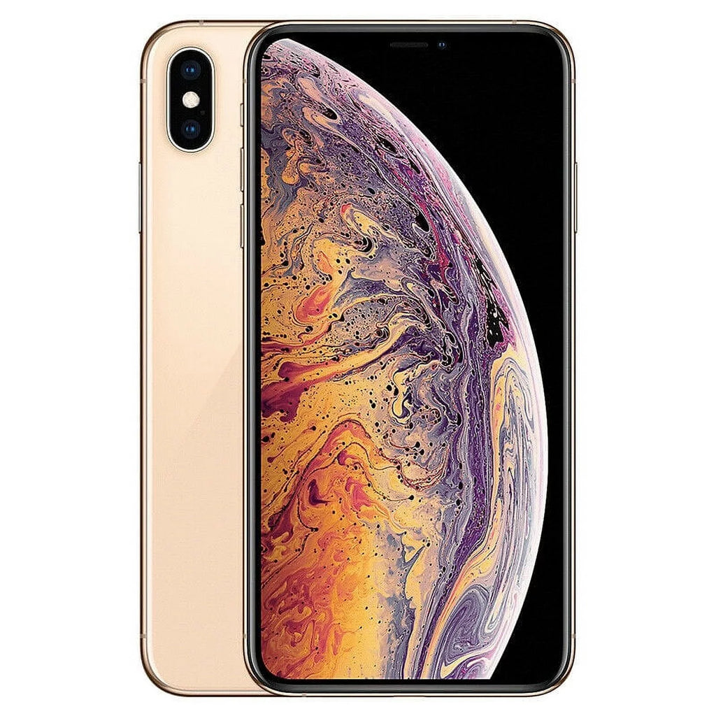Gold Apple iPhone (Refurbished) 64GB Max XS (AT&T) Restored