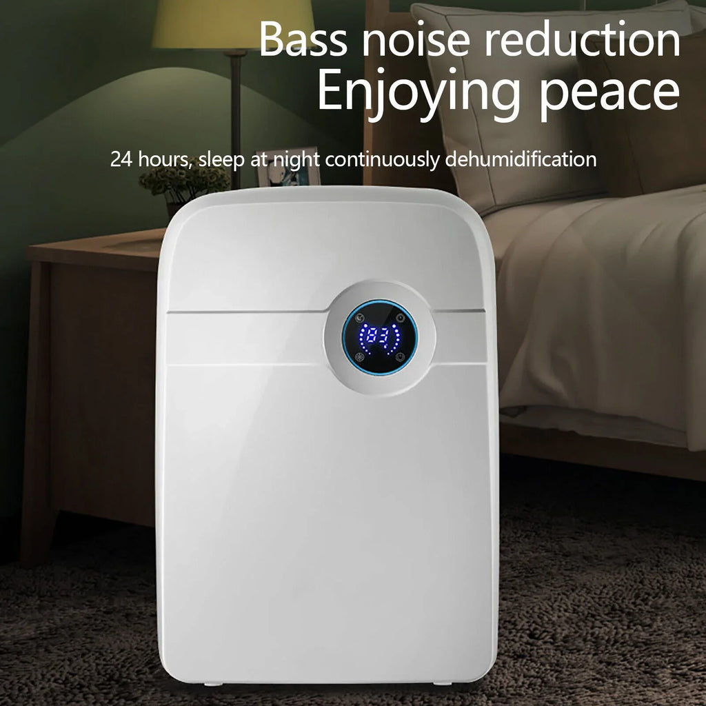 Water Tank RV for Hose ZhdnBhnos 2.5L Garage Portable Moisture w/ Compact Bedroom MIni Caravan Dryer Dehumidifier Drain