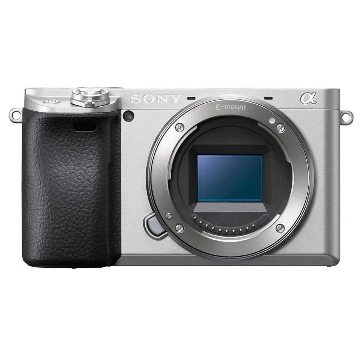 Digital Enabled, - [Body only] - NFC Mirrorless A6400 (Silver) Version Alpha and International Camera Wi-Fi Sony