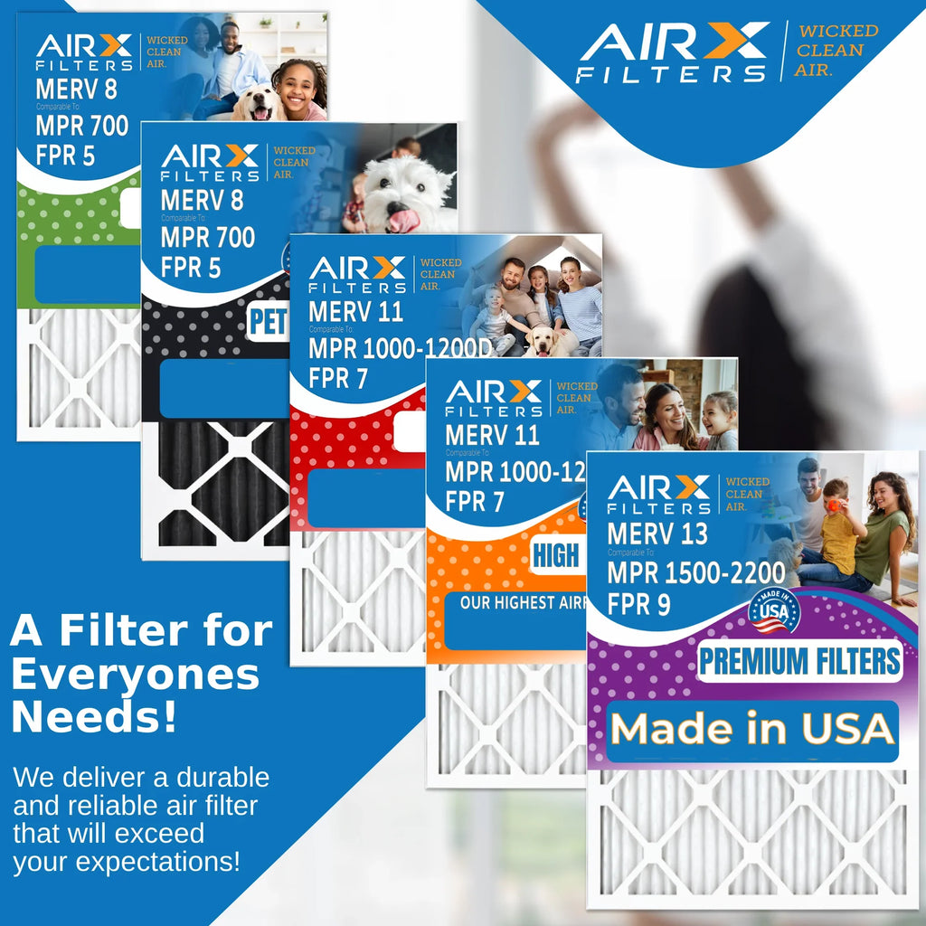 Filter Air Eliminator Aprilaire FILTERS Filter & WICKED Compatible Pack 5 MPR Odor by AIRX FPR to Carbon MERV CLEAN 700 8 with 16x28x6 Comparable AIR. 401 2