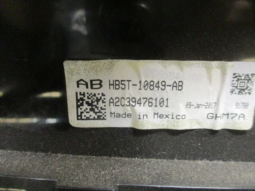 Ford (Good) Cluster Speedometer Speedo MPH Pre-Owned 107K 2017 OEM LKQ Explorer