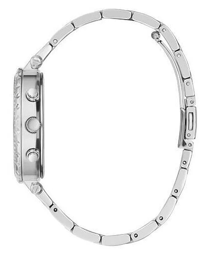 Skeleton Women's Watch Crystallized Steel GW0403L1 Stainless Glitz Guess Dial