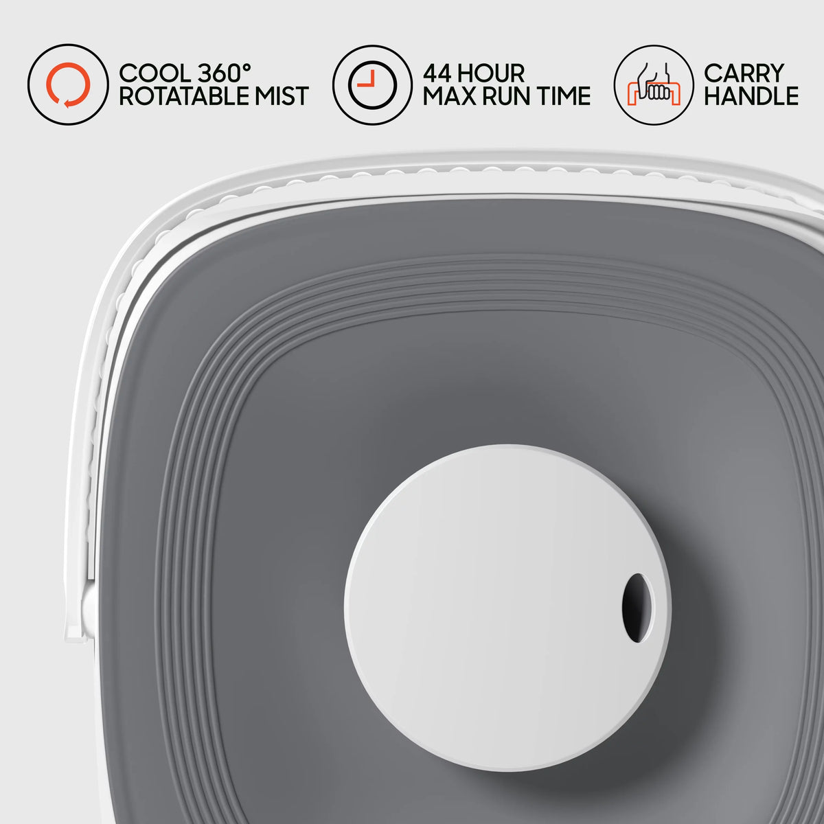 Image Ultrasonic Mist 4 Sharper White Humidifier, (New)