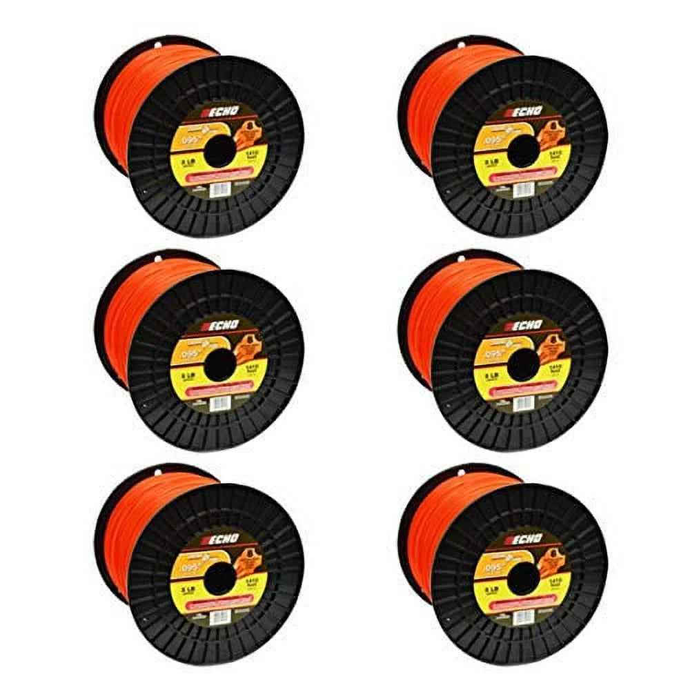 Trimmer Spool .095" Lb 316095053-6PK (dia.) Echo Cross-Fire Line Genuine 5