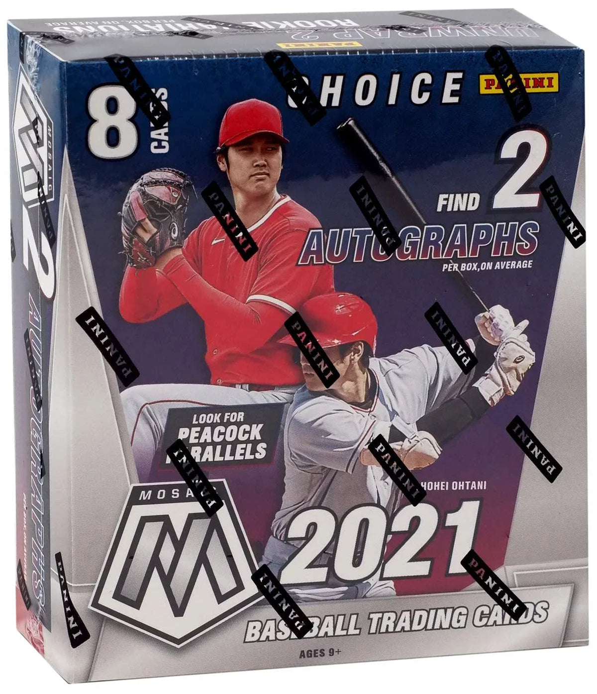 Cards) Card Choice Baseball HOBBY Box (8 MLB 2021 Panini Mosaic Trading