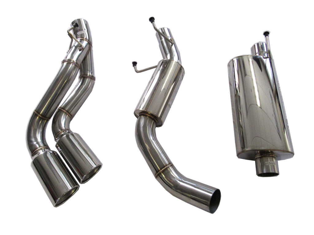 Dodge By For CC S/S 2500/3500 Fitment Catback 14 OBX-RS to Ram 22 Exhaust 6.4L