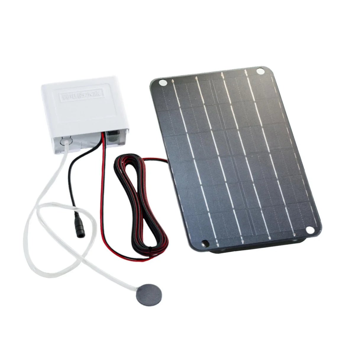 Silent Solar Air Pump Friendly,6V Air Powered Pump Solar for Pump,Aquarium Pond Eco Hydroponics Solar kesoto Pond Oxygenator Aerator