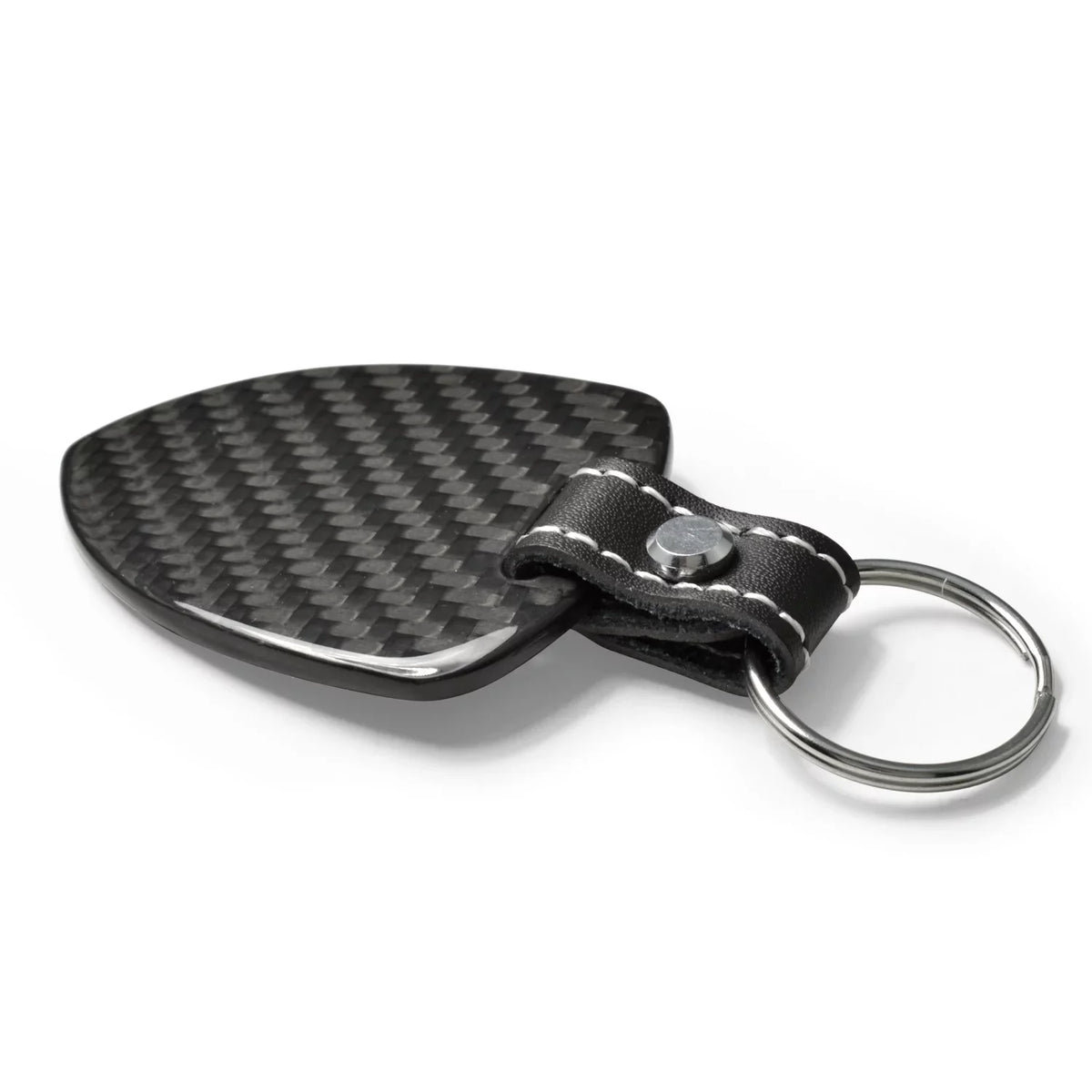Key for R/T Real Licensed Shield-Style Carbon Charger Black Dodge Chain, Official Large Fiber Image iPick