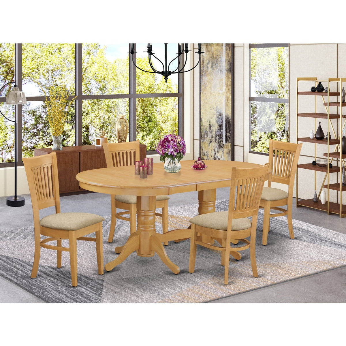 Dining Lakefront HomeStock Luxury Set Table