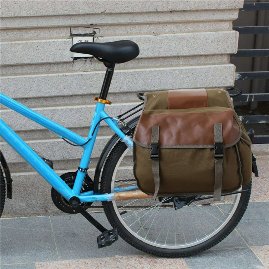 Capacity Box Side Motorbike for Gecheer Bag Waterproof Saddle Riding Panniers Bag Large Canvas Tools Travel Motorcycle Pouch Motorbike