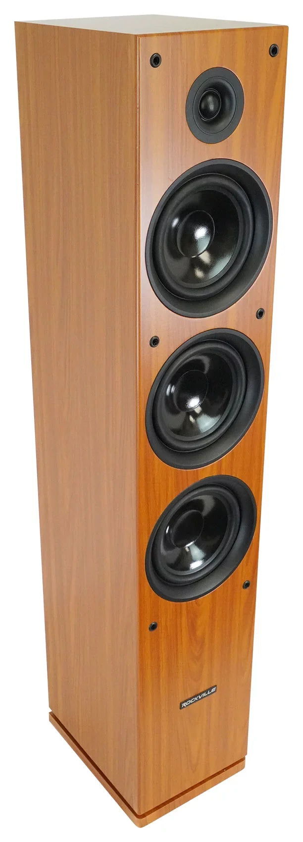 Rockville Amplifier/Home + Receiver Tower (2) BluTube WD Bluetooth Tube Speakers