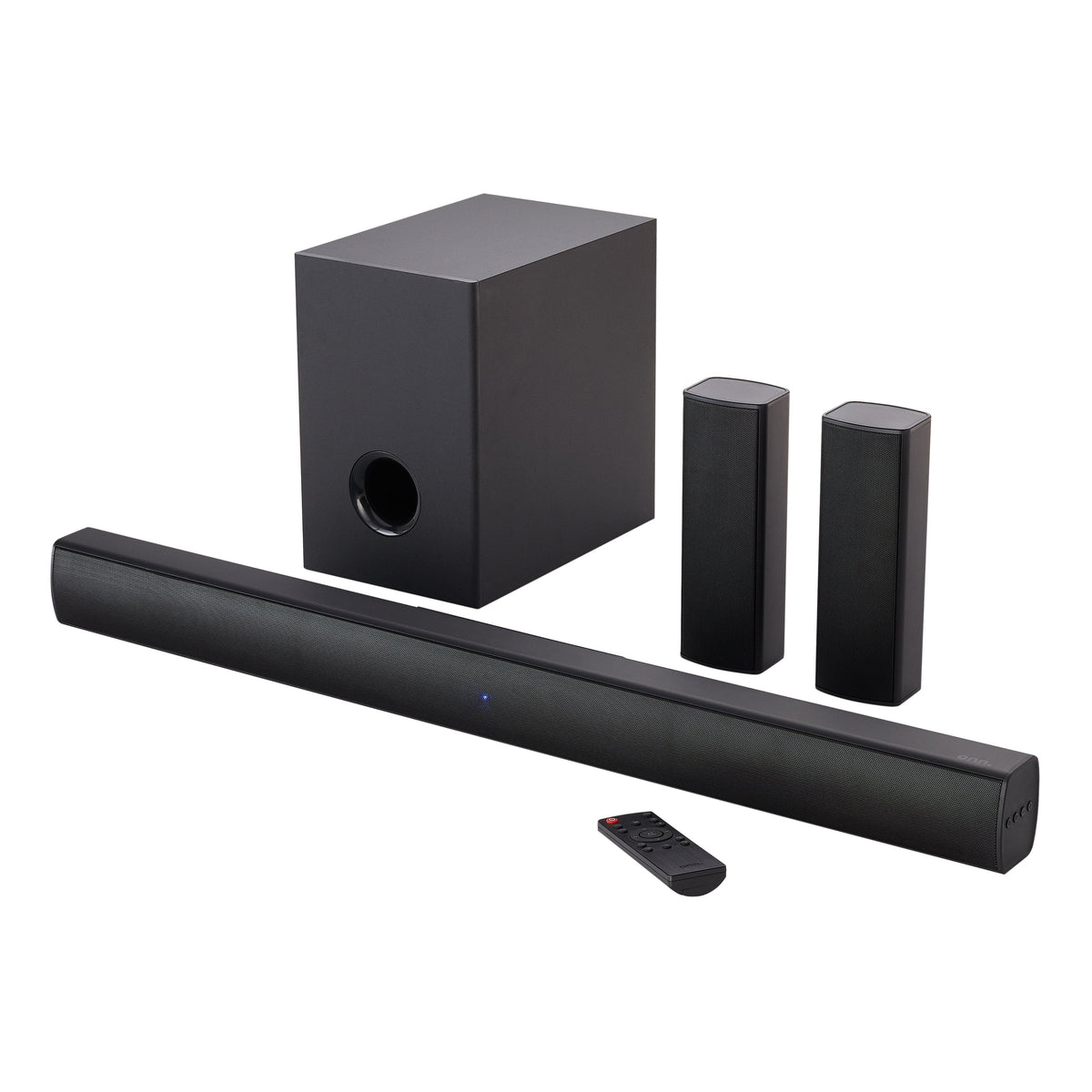 Subwoofer with onn. 5.1 Soundbar Wireless 36"