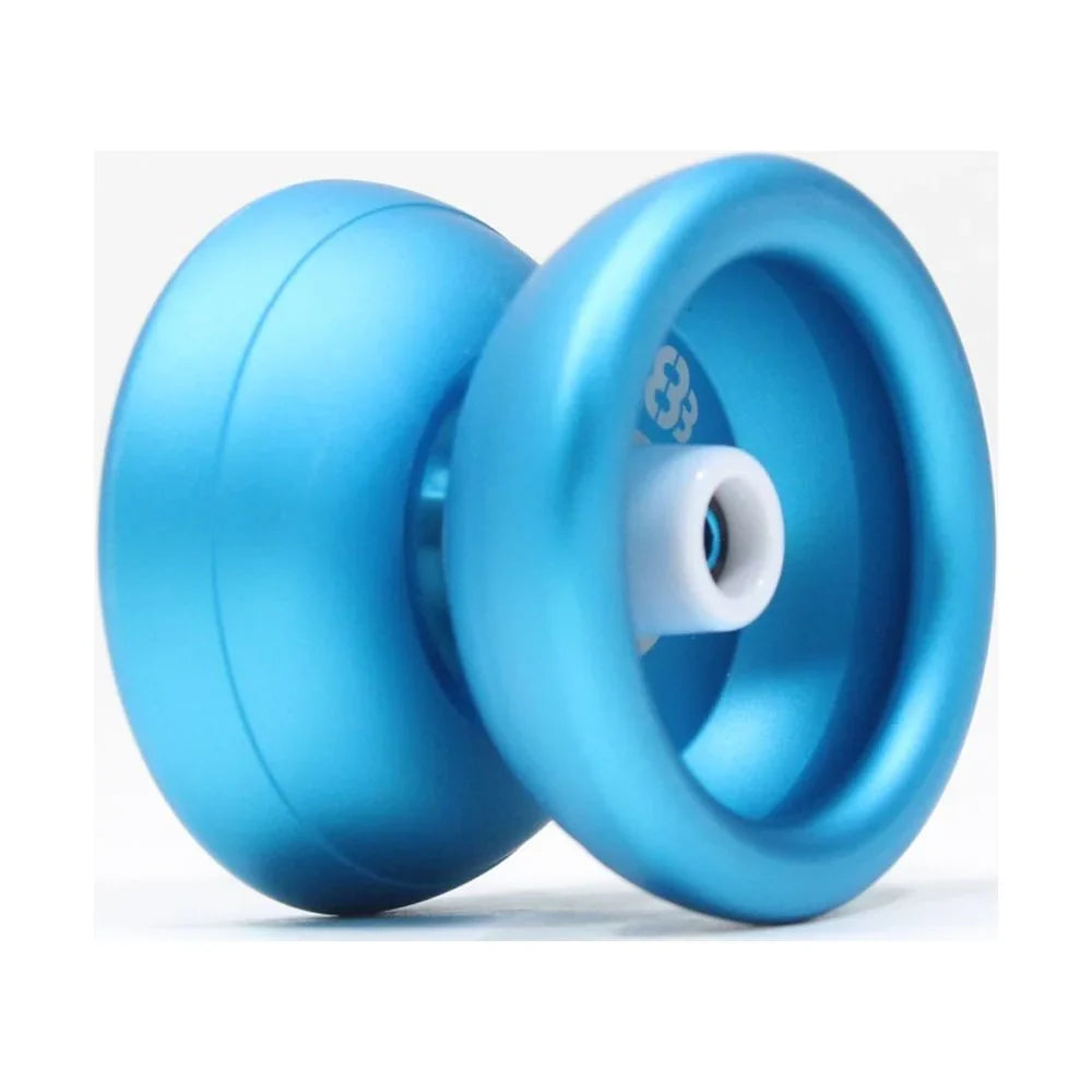 '- YoYofactory Hub Mono-Metal - 888 Stack OG Yo-Yo YoYo (Aqua)
