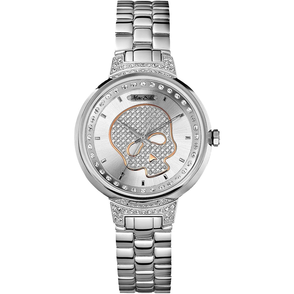 WOMEN MARC SILVER MEN WATCH STEEL AND - UNISEX STAINLESS SILVER ECKO E16566L1