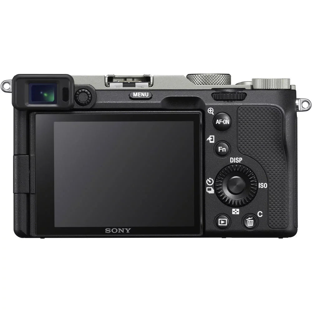 a7C UV-CPL-FLD - + Memory + Camera Lens (Silver) 64GB + Wide Sony Wrist + Flash Version Angle International Lens Card Filters GM with + f/2.8 + 0.43X 2.2x Grip Telephoto 24-70mm Lens