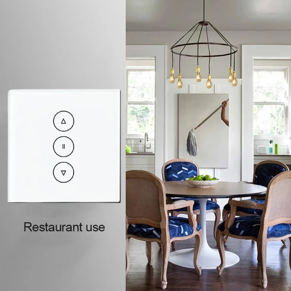 Roller Life App Switch Remote Blinds Assistant Curtain controller Smart WiFi/Zigbee Tuya Google Motor with Alexa Control AUBESS
