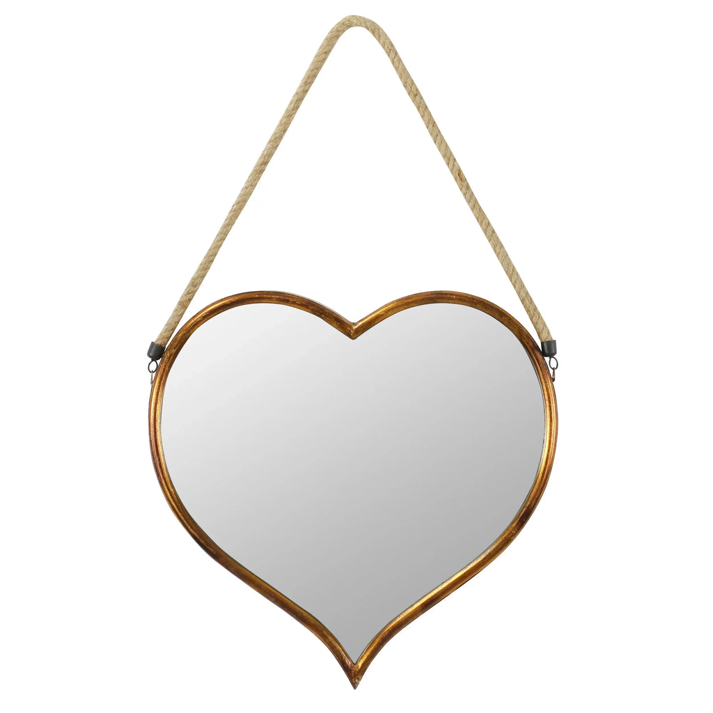 Mirror by Kiera Heart Aspire 18" Gold 28" x Wall