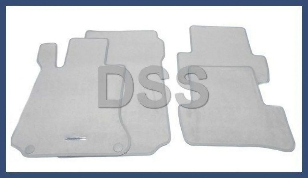 C300 Genuine Cloth C250 Carpeted C350 Beige New Mercedes Mat OEM Floor Set Set
