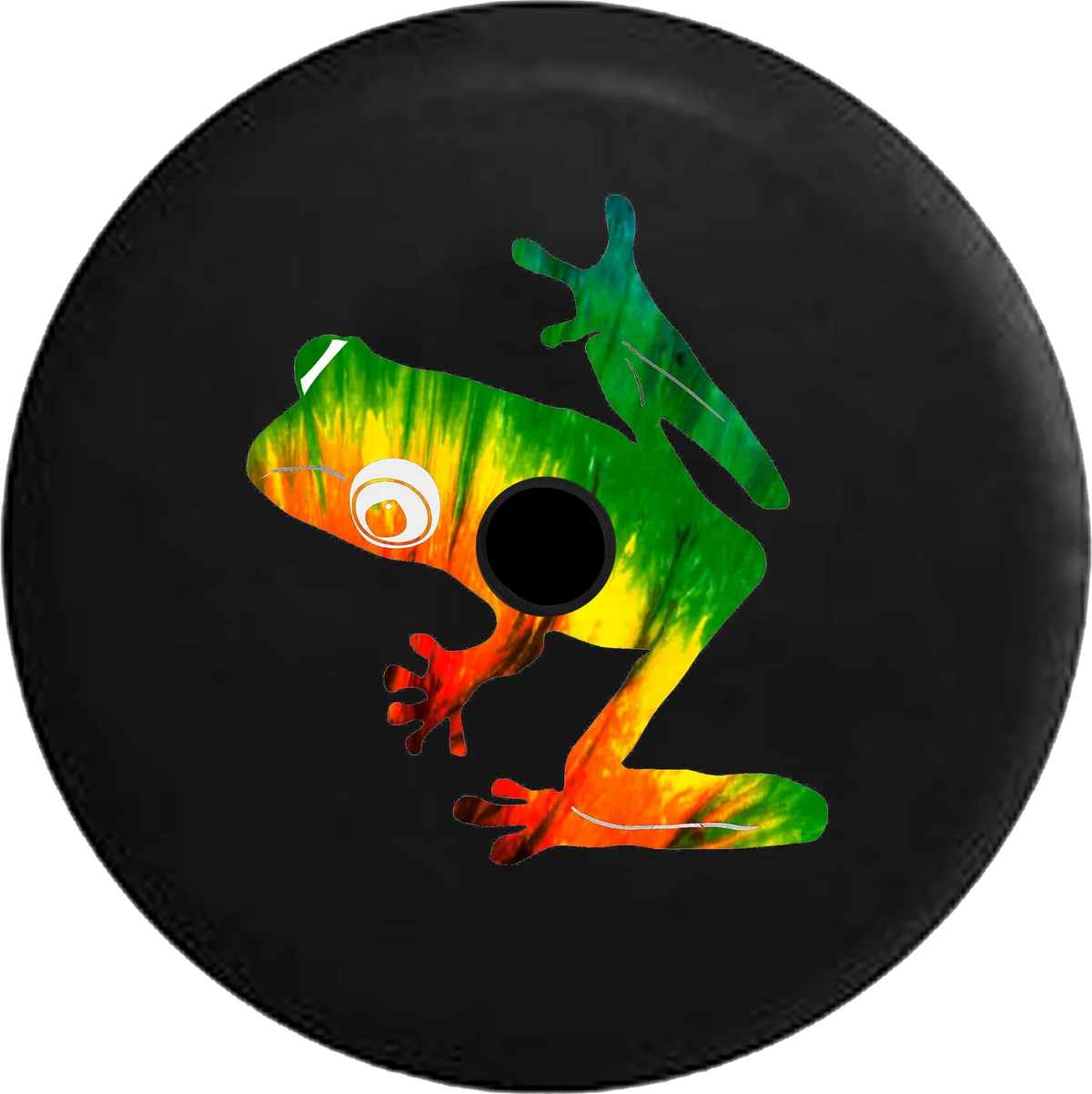 Inch Peace Tree 2018 for Tire Backup RV Spare Frog Wrangler Cover Tiedye 2019 Jeep 33 JL Love Camera
