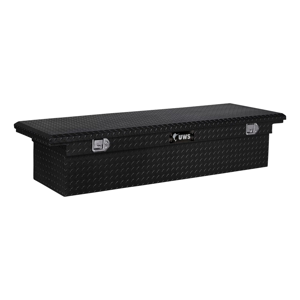 Lid Gloss Black with Tool Box EC10592 72-Inch Truck Low Aluminum Profile, Heavy-Wall RigidCore UWS