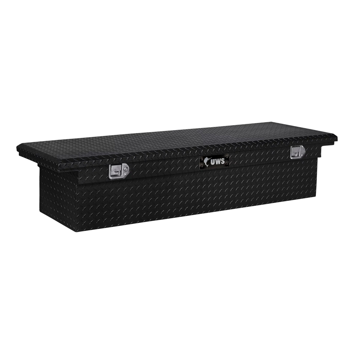 Lid Gloss Black with Tool Box EC10592 72-Inch Truck Low Aluminum Profile, Heavy-Wall RigidCore UWS