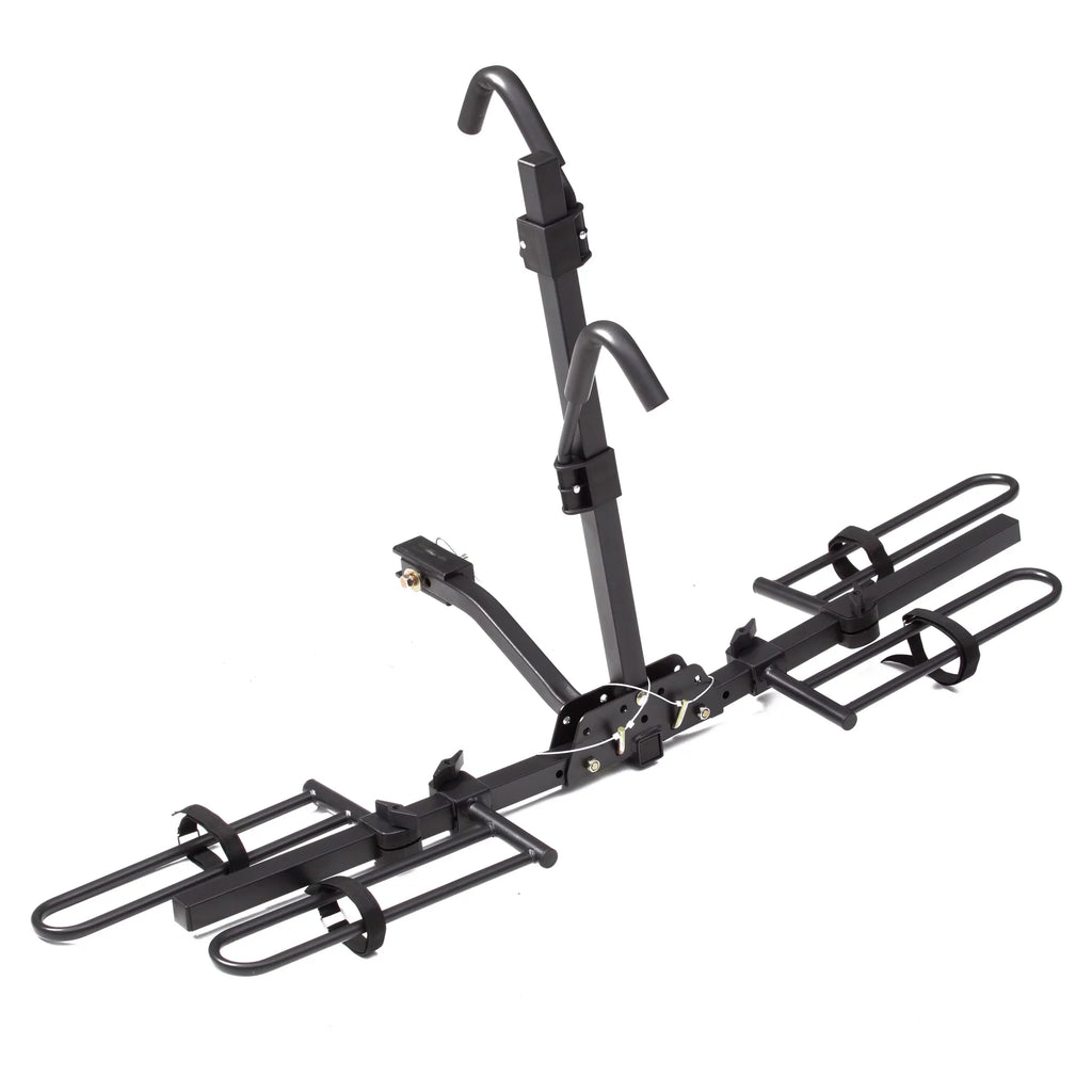 10104071 lbs. Tough Foldable Platform Rack Car Hitch-Mount Hyper 80 2-Bike Capacity