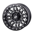 2 1000 Yamaha Wolverine Nebo Sport 4/156 Tusk + 2022 RMAX Beadlock 4.0 For 14x7 3.0 Machined/Black Wheel