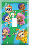 Plate Toggle Bubble Single Wall Cover Guppies Switch - Wallplate Decor