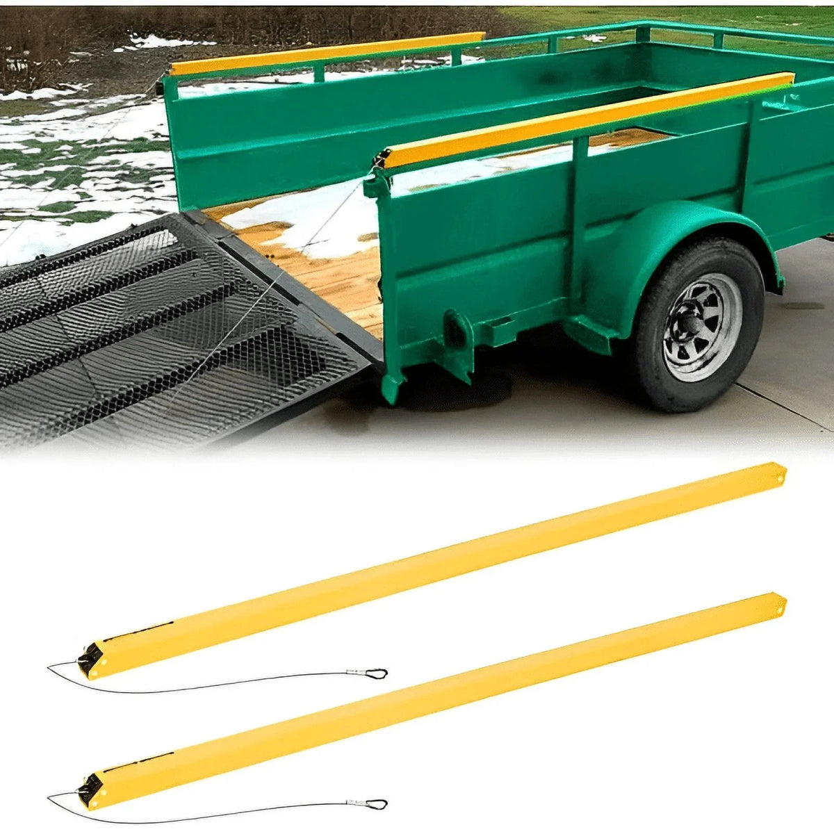 Trailer Lift Tailgate 2 Sided System 350 Gate HECASA Pounds Ramp Lift Assist Liftgate Utility
