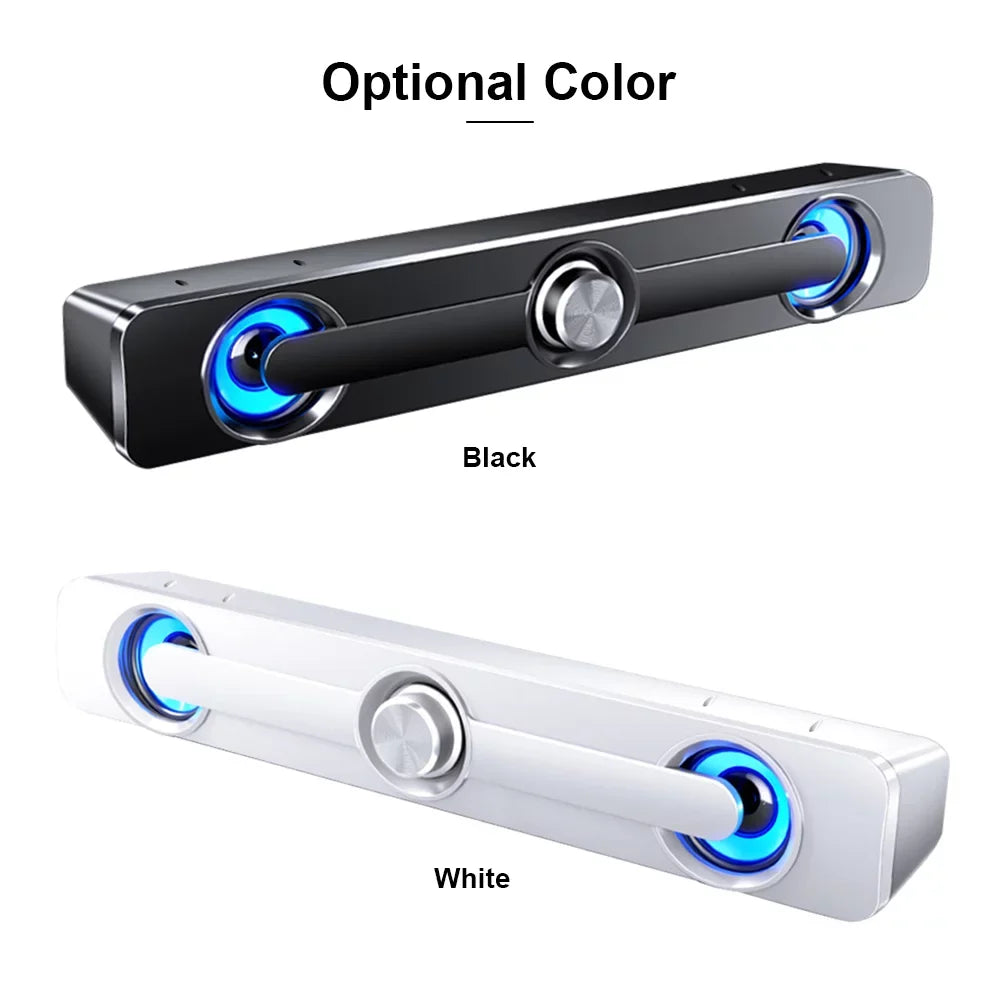 Laptop PC Sound Wired MP4 Subwoofer for USB Phone Surround Speaker Box Speaker Stereo MP3 Computer GoolRC Bass V-111 Tablet Bar Powerful
