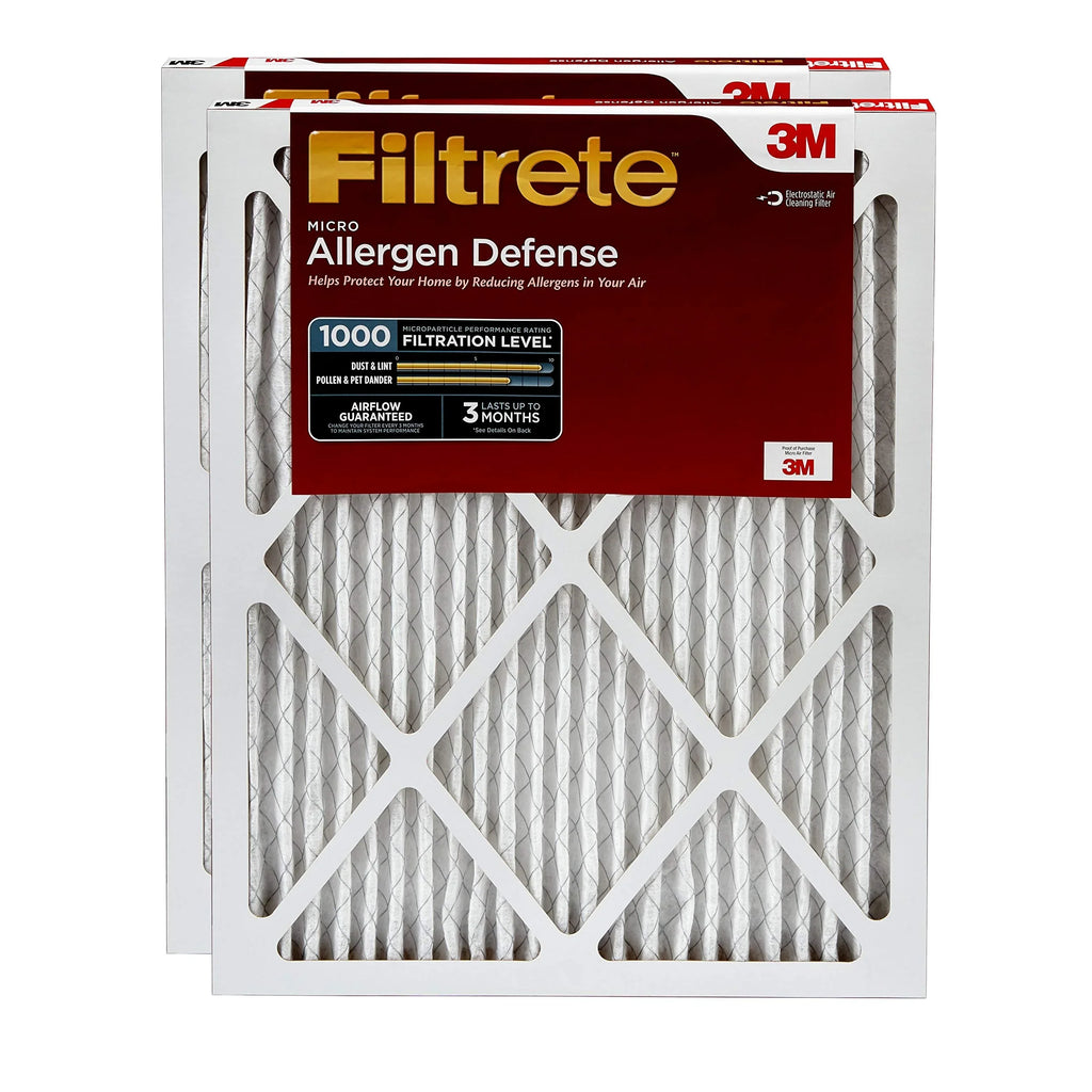x Air (exact 11.81 11.81 x 0.81) Micro dimensions 12x12x1, Furnace 1000, AC MPR Defense, Filtrete 2-Pack Allergen Filter,