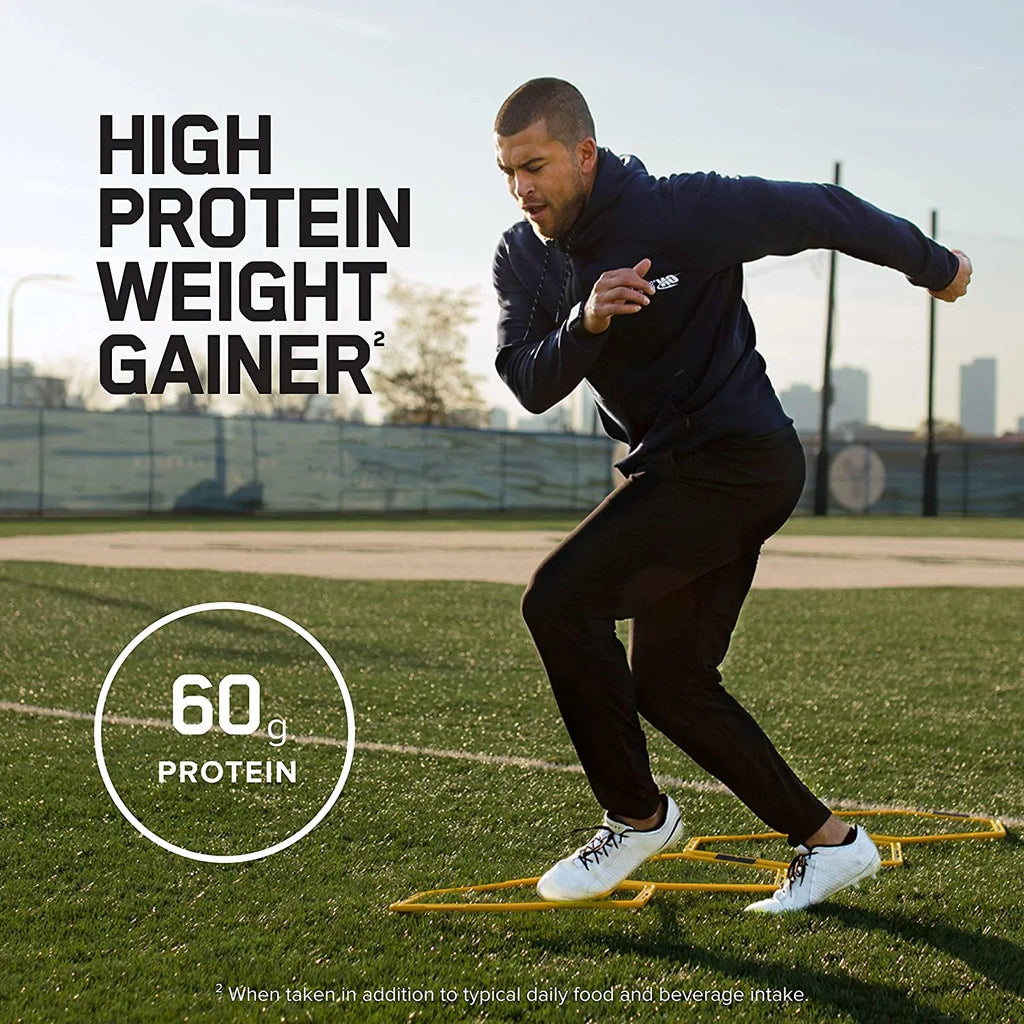 Gold Custard, Pro 60 lb, Servings g Optimum Powder, 14 Vanilla 5.09 Protein Nutrition, Protein, Gainer Standard