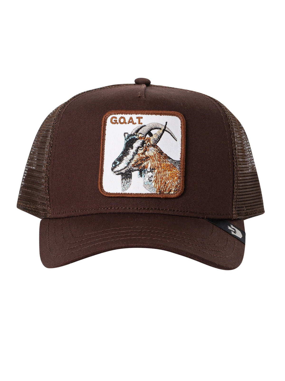 Goat Bros. The Goorin Trucker Cap, Brown