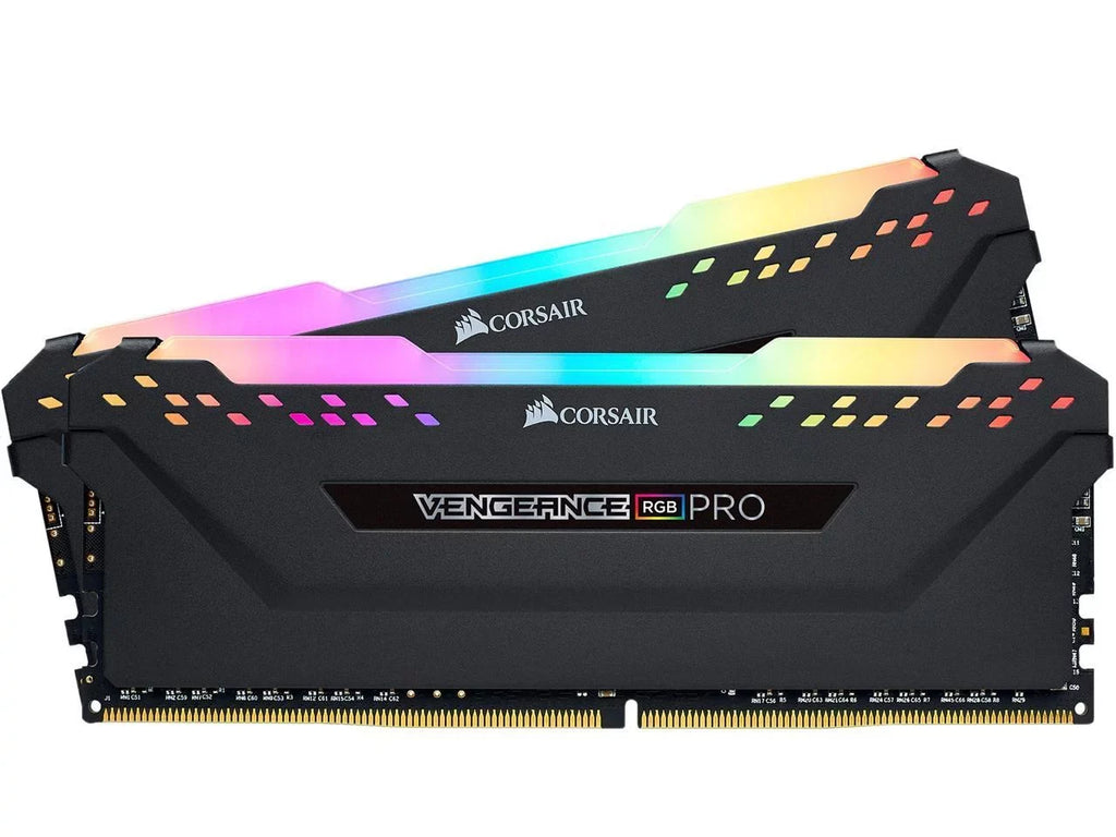 DDR4 - Memory Black PRO 3200MHz LED (2x8GB) 16GB RGB Desktop Vengeance C16 Corsair