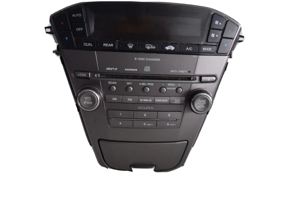 08 6 Acura 09 Player 07 Radio Disc 39101-STX-A040-M1 06 MDX CD