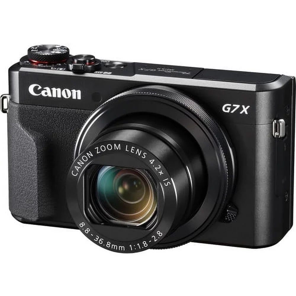 II BATT Digital + PowerShot G7 X Mark Canon + + EXT Camera Tripod 32GB Bundle