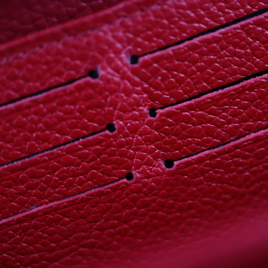 Zip Cerise Louis Vuitton M60737 Pre-Owned Monogram Around Zippy Implant Long (Good) LOUIS Zipper Wallet VUITTON Round