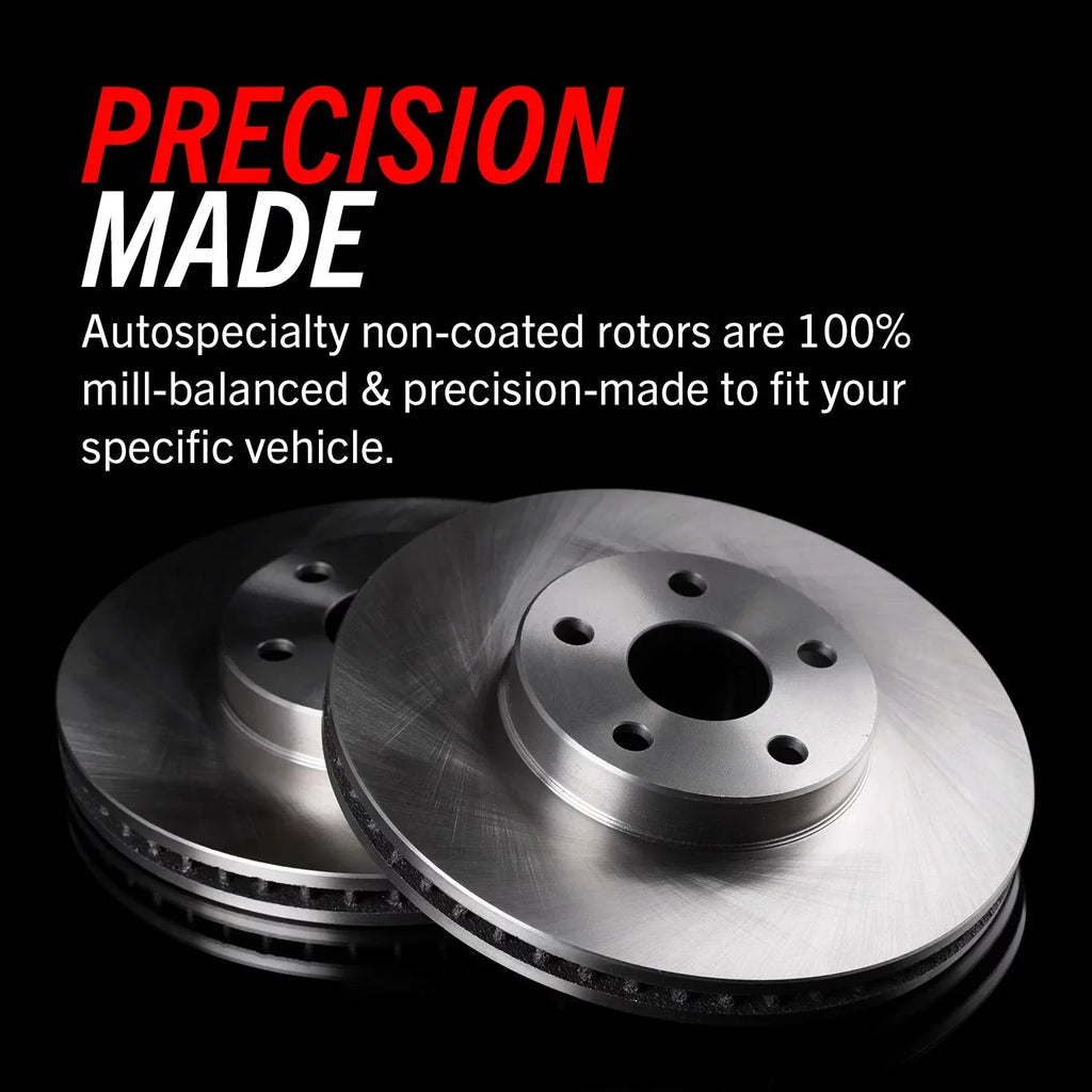 and Nissan Kit Front Sentra KOE8359 Rotor and Stop Fits Brake Stock Power 2019 Rear Replacement Pad