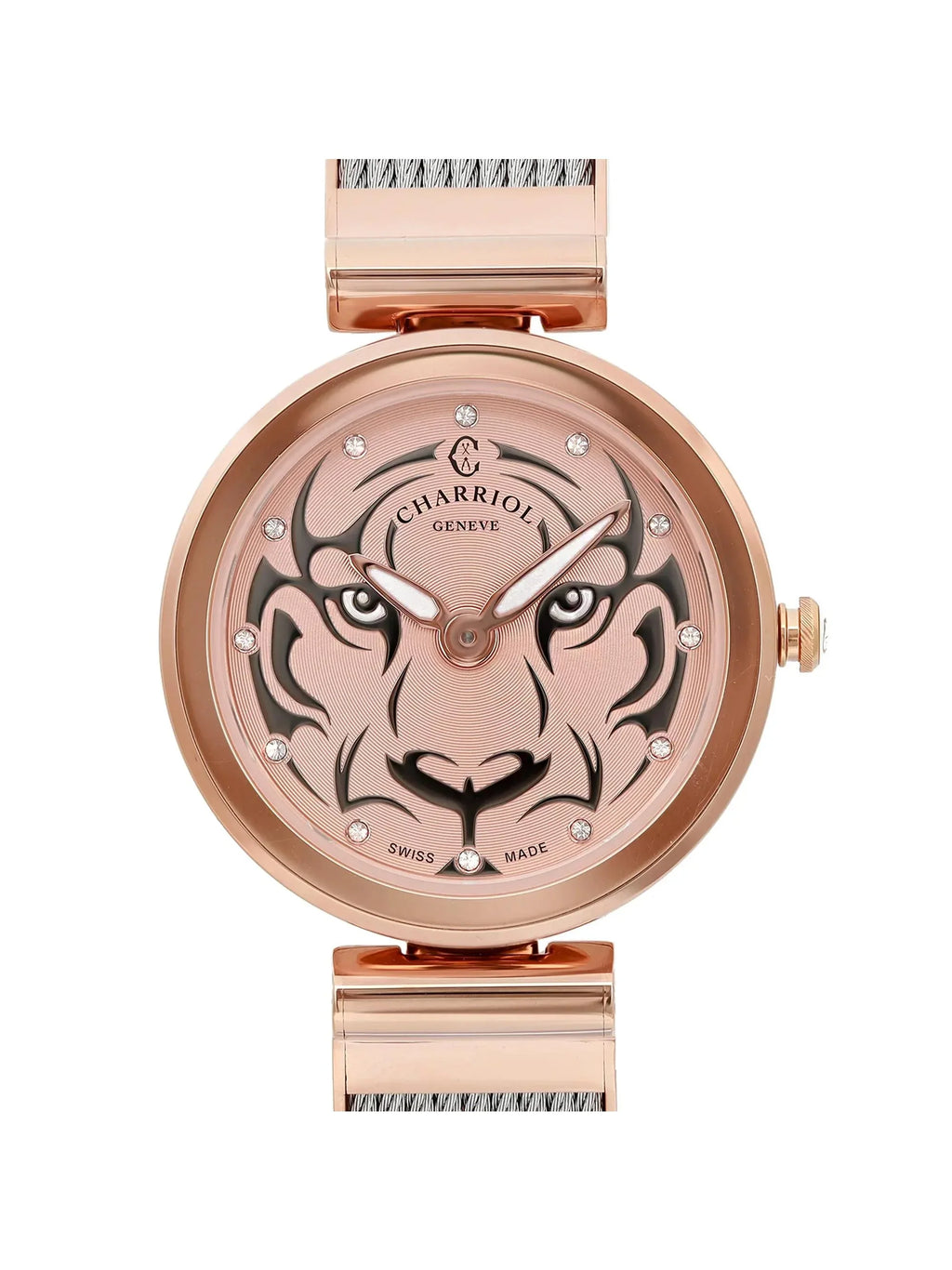 Watch Steel FE32.102.029 Tiger Ladies New) (Like Pre-owned Charriol Forever
