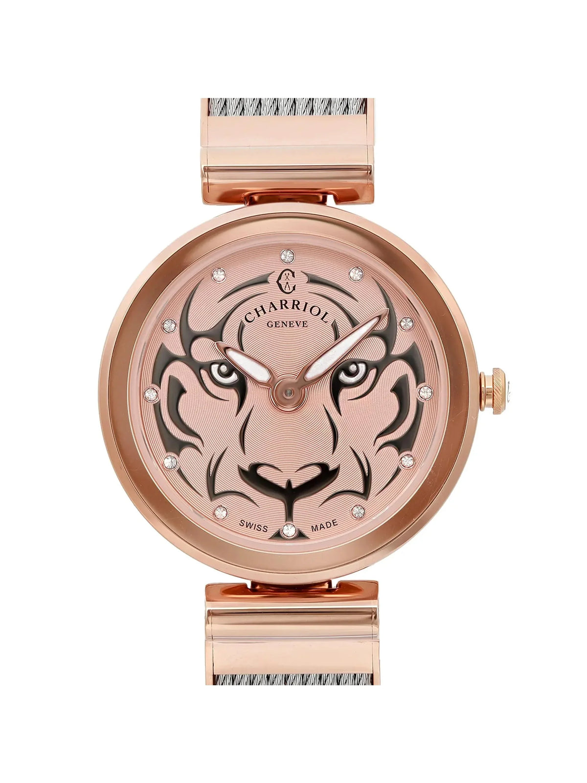 Watch Steel FE32.102.029 Tiger Ladies New) (Like Pre-owned Charriol Forever