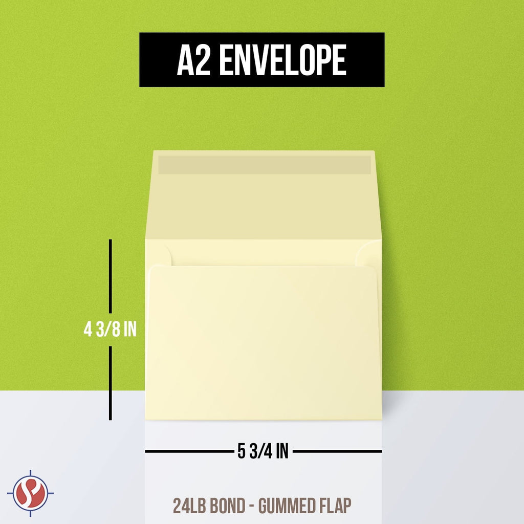 70lb – Pack A2 4.25" Text, per Bond, – 4 GSM – Cream Photos, Invitations, Greeting – 3/8" Fits Announcements 28lb 250 5.5" 105 5 Cards, 3/4" x Envelopes x Wedding
